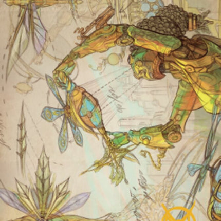 Inspiring Statuary Art Card (Gold-Stamped Signature) [The Brothers' War Art Series]