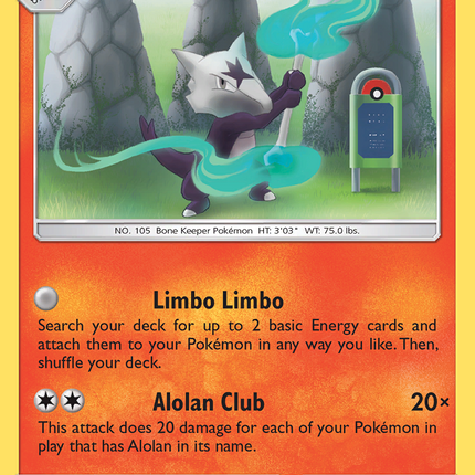 Alolan Marowak (12/131) [Sun & Moon: Forbidden Light]