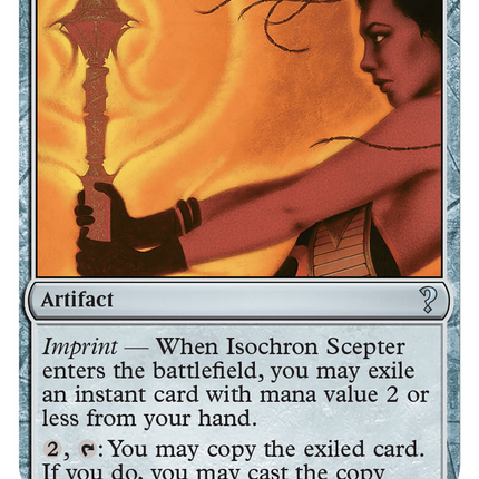 Isochron Scepter (White Border) [Mystery Booster 2]