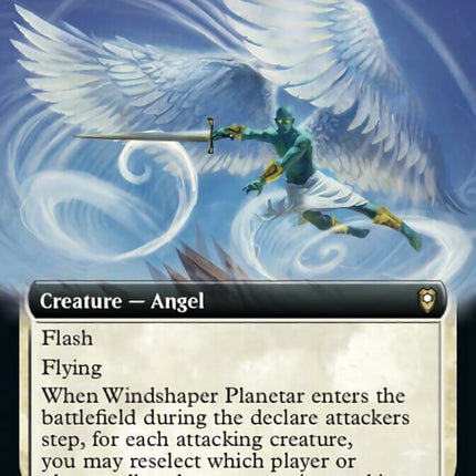Windshaper Planetar (Extended Art) [Commander Legends: Battle for Baldur's Gate]