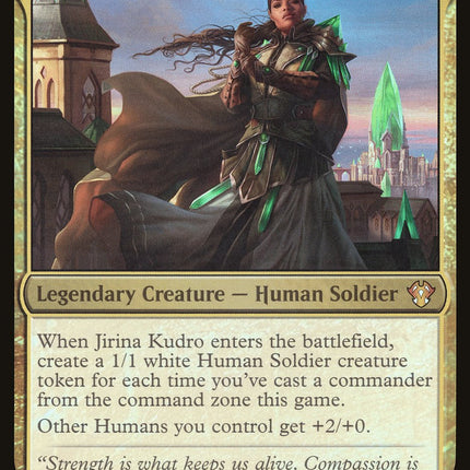 Jirina Kudro (Oversized) [Commander 2020 Oversized]