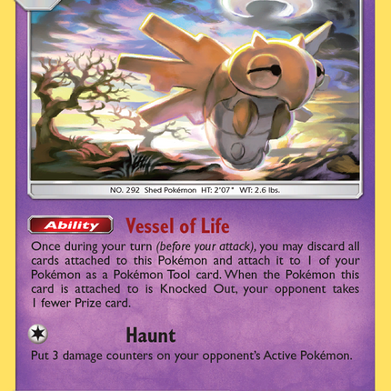 Shedinja (95/214) [Sun & Moon: Lost Thunder]