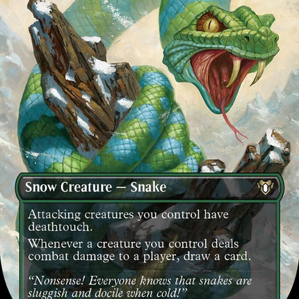 Ohran Frostfang (Borderless Alternate Art) [Commander Masters]