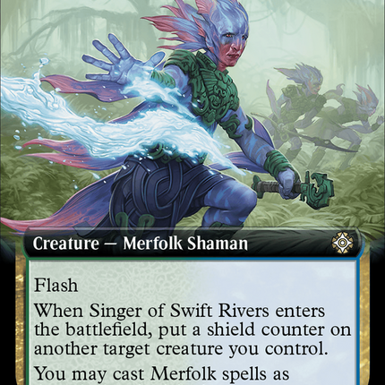 Singer of Swift Rivers (Extended Art) [The Lost Caverns of Ixalan Commander]