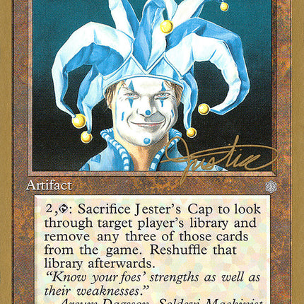 Jester's Cap (Mark Justice) [Pro Tour Collector Set]