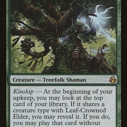 Leaf-Crowned Elder [The List]