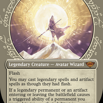 Gandalf the White (Showcase) (Surge Foil) [The Lord of the Rings: Tales of Middle-Earth]