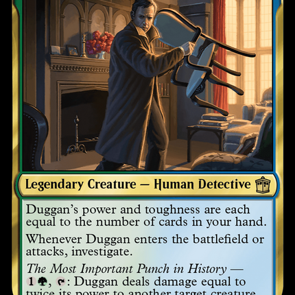 Duggan, Private Detective (Surge Foil) [Doctor Who]