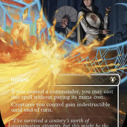Flawless Maneuver (Borderless Alternate Art) [Commander Masters]