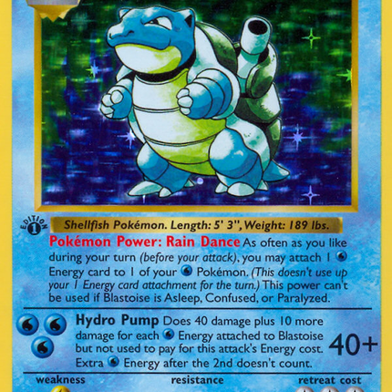 Blastoise (2/102) (Shadowless) [Base Set 1st Edition]
