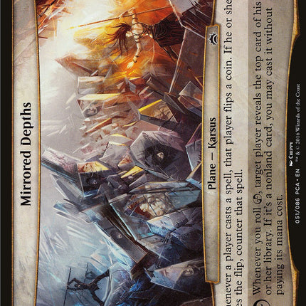 Mirrored Depths (Planes) [Planechase Anthology Planes]