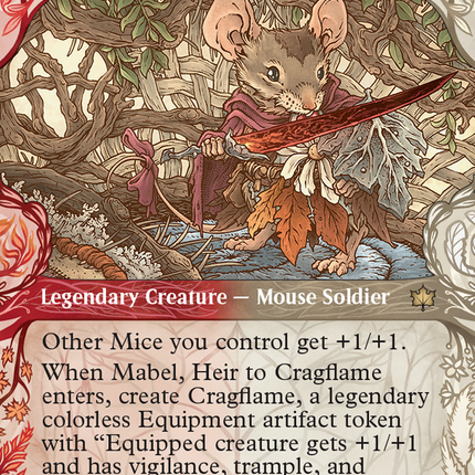 Mabel, Heir to Cragflame (Showcase) [Bloomburrow]