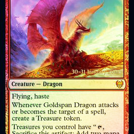 Goldspan Dragon [Kaldheim Prerelease Promos]