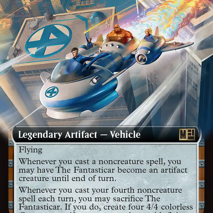 The Fantasticar (Extended Art) [Marvel Super Heroes Commander]