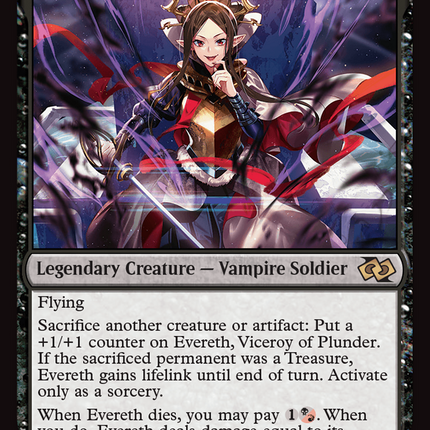 Evereth, Viceroy of Plunder (Anime) [Foundations Jumpstart]