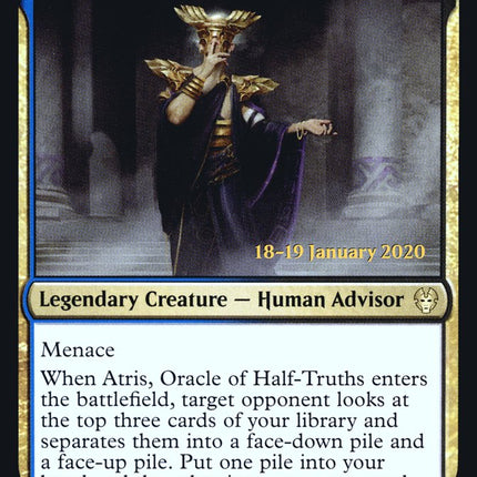 Atris, Oracle of Half-Truths [Theros Beyond Death Prerelease Promos]