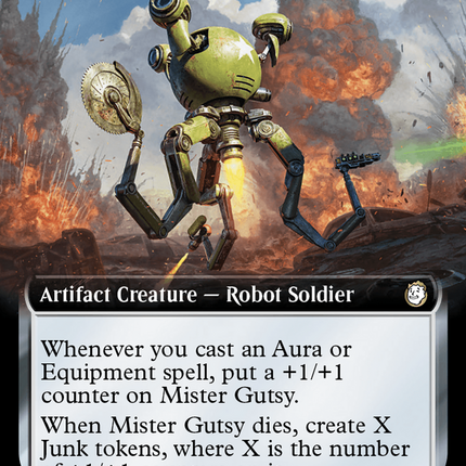 Mister Gutsy (Extended Art) (Surge Foil) [Fallout]