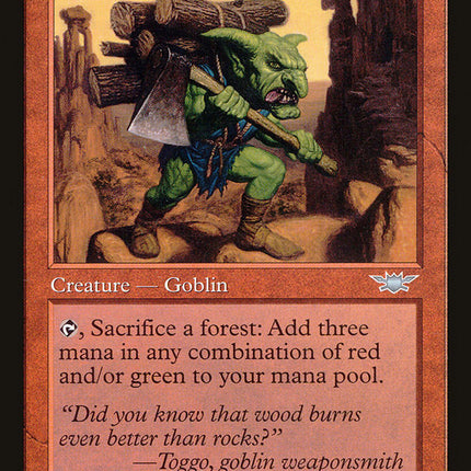Goblin Clearcutter [Legions]