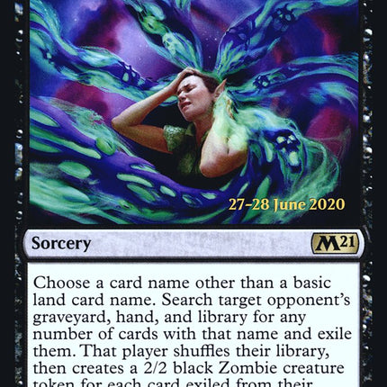 Necromentia [Core Set 2021 Prerelease Promos]