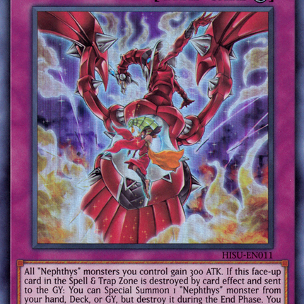 Awakening of Nephthys [HISU-EN011] Super Rare