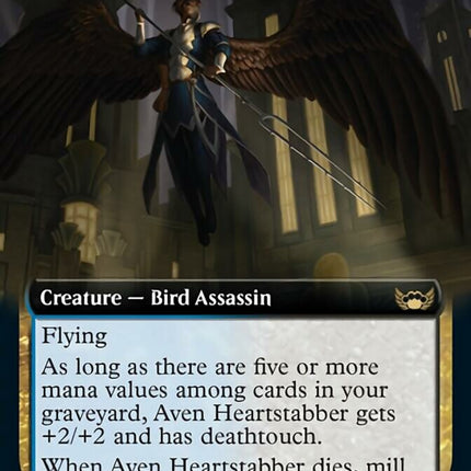 Aven Heartstabber (Extended Art) [Streets of New Capenna]