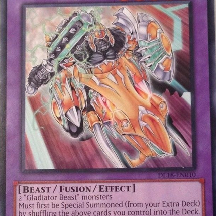 Gladiator Beast Essedarii (Purple) [DL18-EN010] Rare