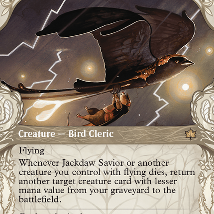 Jackdaw Savior (Showcase) [Bloomburrow]