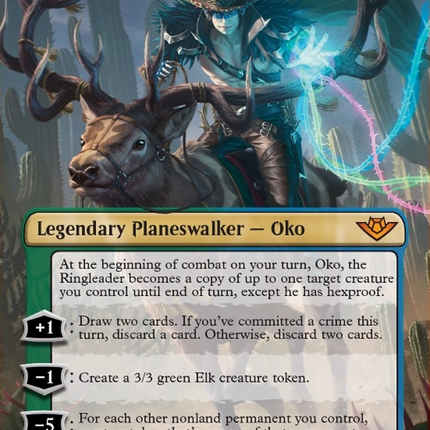 Oko, the Ringleader (Borderless) [Outlaws of Thunder Junction]