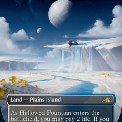 Hallowed Fountain (Borderless) [Unfinity]
