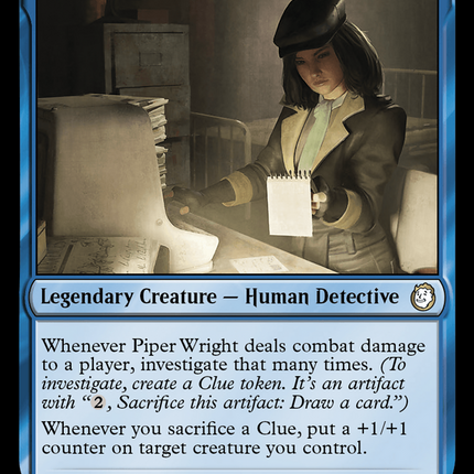 Piper Wright, Publick Reporter (Surge Foil) [Fallout]
