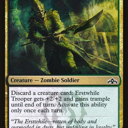 Erstwhile Trooper [Guilds of Ravnica]