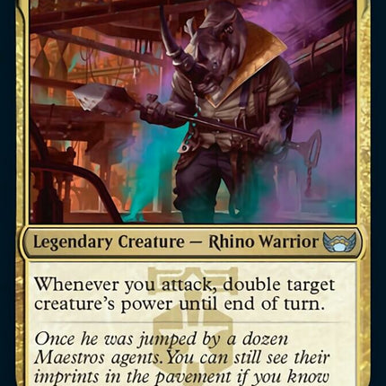 Mr. Orfeo, the Boulder [Streets of New Capenna]