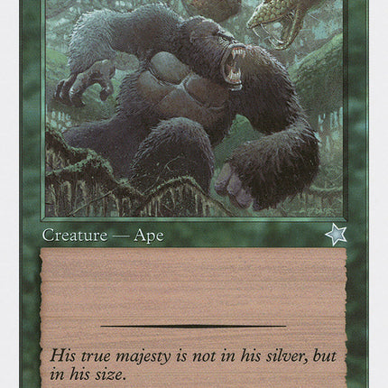 Silverback Ape [Starter 1999]