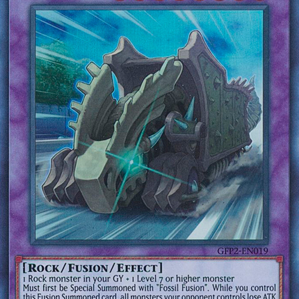 Fossil Machine Skull Convoy [GFP2-EN019] Ultra Rare