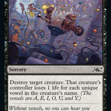 Disemvowel [Unfinity]