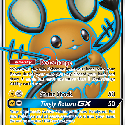 Dedenne GX (195/214) [Sun & Moon: Unbroken Bonds]