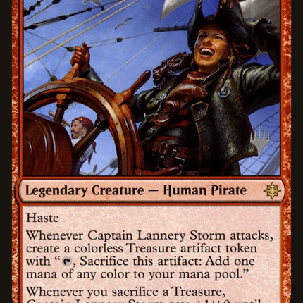 Captain Lannery Storm (Promo Pack) [Ixalan Promos]