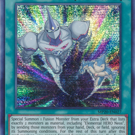 Neos Fusion [MP20-EN027] Prismatic Secret Rare