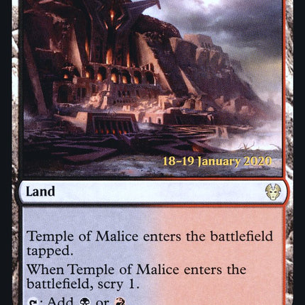 Temple of Malice [Theros Beyond Death Prerelease Promos]