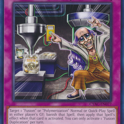Fusion Duplication [CYAC-EN077] Common