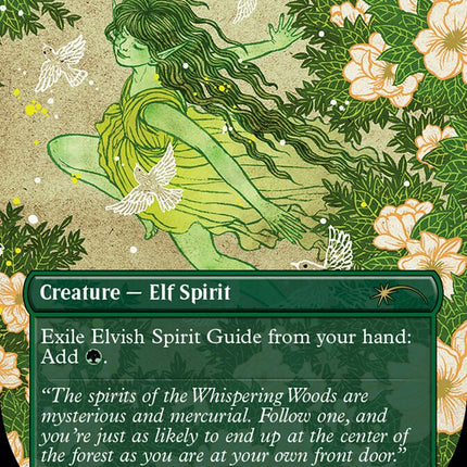 Elvish Spirit Guide (Borderless) [Secret Lair Drop Series]