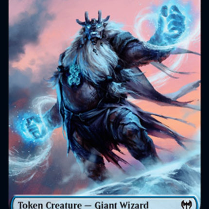 Giant Wizard Token [Kaldheim Tokens]