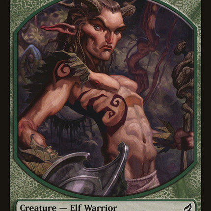 Elf Warrior Token [Lorwyn Tokens]