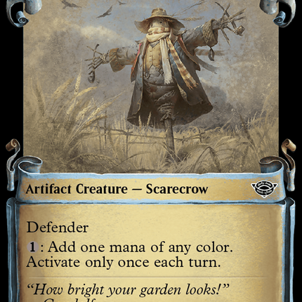 Shire Scarecrow [The Lord of the Rings: Tales of Middle-Earth Showcase Scrolls]