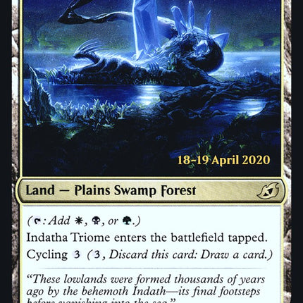 Indatha Triome [Ikoria: Lair of Behemoths Prerelease Promos]