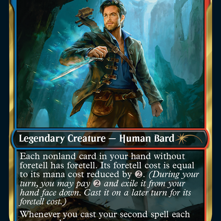 Edgin, Larcenous Lutenist [Secret Lair Drop Series]