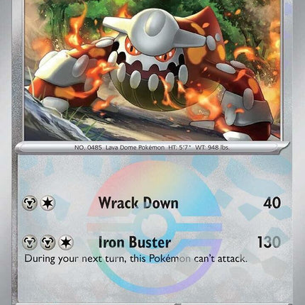 Heatran (068/131) (Poke Ball Pattern) [Scarlet & Violet: Prismatic Evolutions]
