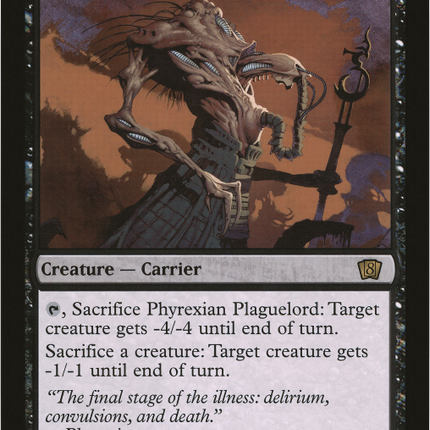 Phyrexian Plaguelord (Oversized) [Eighth Edition Box Topper]