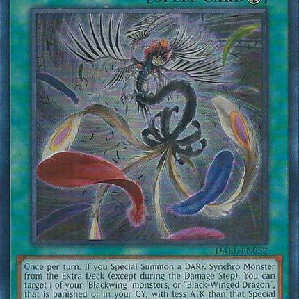 Black Feather Whirlwind [DABL-EN052] Super Rare