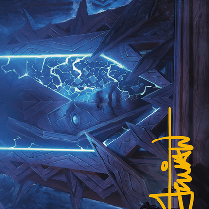 Stone Idol Generator Art Card (Gold-Stamped Signature) [Modern Horizons 3 Art Series]